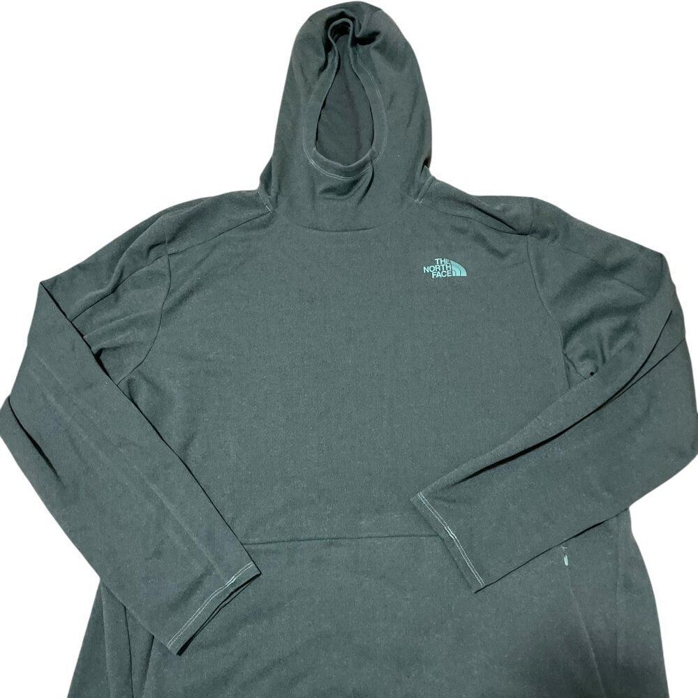 The North Face NF0A5J73 Green Big Pine Midweight Pullover Hoodie Men's Sz XXL